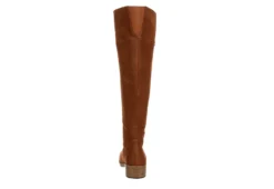 Eva & Zoe Womens Bria Wide Calf Tall Boot - Cognac -Shoe Sales Store US 01 301948 04