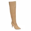 Xappeal Womens Miranda Wide Calf Over The Knee Boot - Latte -Shoe Sales Store US 01 301978 00