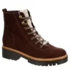Michael By Michael Shannon Womens Keegan Lace-up Boot - Brown -Shoe Sales Store US 01 301984 00
