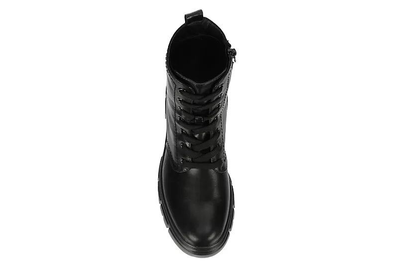 Limelight Womens Rudy Combat Boot - Black 8 Limelight Womens Rudy Combat Boot - Black - Image 6