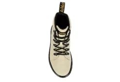 Dr. Martens Dr.martens Womens Combs Suede Combat Boot - Off White -Shoe Sales Store US 01 302022 05