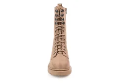 Journee Collection Womens Cadee Bootie - Taupe -Shoe Sales Store US 01 302204 02