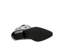 Madden Girl Womens Redford Western Boot - Black -Shoe Sales Store US 01 302384 06