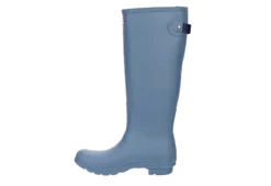 Hunter Boots Llc Womens Original Back Adj Rain Boot - Blue -Shoe Sales Store US 01 302430 03