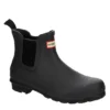 Hunter Boots Llc Womens Original Chelsea Rain Boot - Black -Shoe Sales Store US 01 302437 00