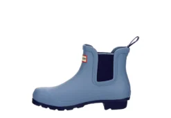 Hunter Boots Llc Womens Original Chelsea Rain Boot - Blue 12 Hunter Boots Llc Womens Original Chelsea Rain Boot - Blue -Shoe Sales Store US 01 302439 03