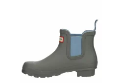 Hunter Boots Llc Womens Original Chelsea Rain Boot - Grey -Shoe Sales Store US 01 302440 03