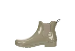 Hunter Boots Llc Womens Original Refined Chelsea Gloss Rain Boot - Taupe -Shoe Sales Store US 01 302442 03