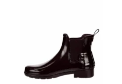 Hunter Boots Llc Womens Original Refined Chelsea Gloss Rain Boot - Wine -Shoe Sales Store US 01 302444 03