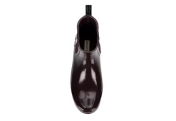 Hunter Boots Llc Womens Original Refined Chelsea Gloss Rain Boot - Wine -Shoe Sales Store US 01 302444 05
