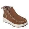 Skechers Womens Skipper Wave - Angelic Warm Bootie - Rust -Shoe Sales Store US 01 302633 00