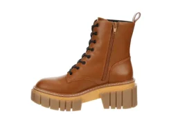 Madden Girl Womens Philly Lace Up Boot - Cognac -Shoe Sales Store US 01 302638 03