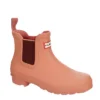 Hunter Boots Llc Womens Original Chelsea Rain Boot - Pink 2 Hunter Boots Llc Womens Original Chelsea Rain Boot - Pink -Shoe Sales Store US 01 302663 00