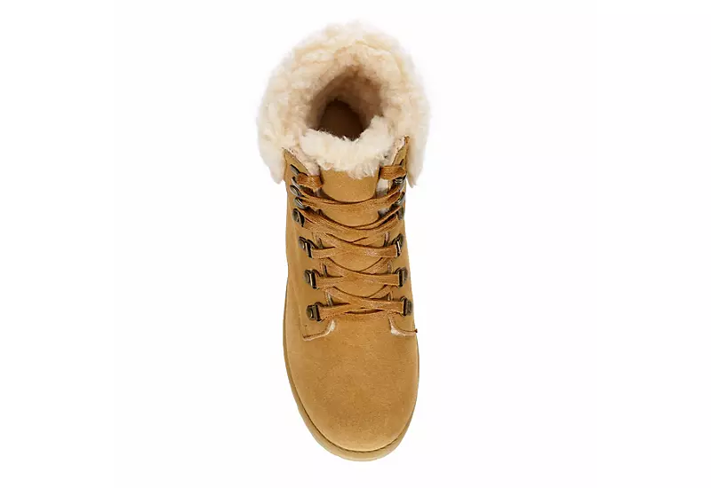 Bearpaw Womens Sam Lace-up Boot - Wheat 8 Bearpaw Womens Sam Lace-up Boot - Wheat - Image 6