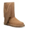 Bearpaw Womens Cherilyn Fur Boot - Tan -Shoe Sales Store US 01 302685 00