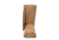 Bearpaw Womens Cherilyn Fur Boot - Tan -Shoe Sales Store US 01 302685 02