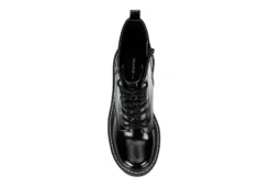 Madden Girl Womens Lion Lace-up Boot - Black -Shoe Sales Store US 01 302687 05