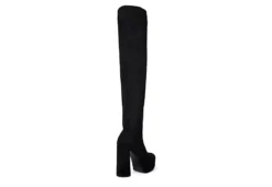 Madden Girl Womens Orin Over The Knee Boot - Black -Shoe Sales Store US 01 302699 03