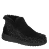 Heydude Womens Denny Sparkle - Black -Shoe Sales Store US 01 302712 00
