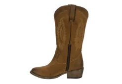 Bjorndal Womens Dalia Western Boot - Brown -Shoe Sales Store US 01 302718 03