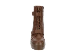 Limelight Womens Jazzie Lace Up Boot - Cognac -Shoe Sales Store US 01 302724 02