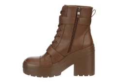 Limelight Womens Jazzie Lace Up Boot - Cognac -Shoe Sales Store US 01 302724 03