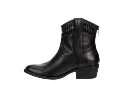 Michael By Michael Shannon Womens Daisy Western Boot - Black -Shoe Sales Store US 01 302750 03