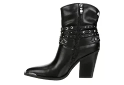 Michael By Michael Shannon Womens Dottie Western Boot - Black -Shoe Sales Store US 01 302754 03