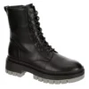 Limelight Womens Erin Combat Boot - Black 2 Limelight Womens Erin Combat Boot - Black -Shoe Sales Store US 01 302755 00