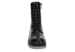 Limelight Womens Erin Combat Boot - Black -Shoe Sales Store US 01 302755 02