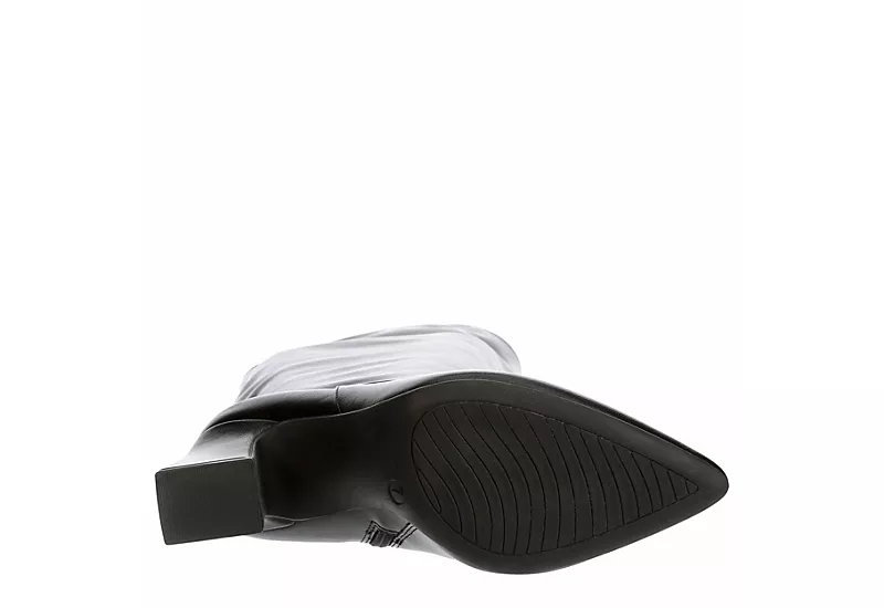 Michael By Michael Shannon Womens Camille Over The Knee Boot - Black 9 Michael By Michael Shannon Womens Camille Over The Knee Boot - Black - Image 7