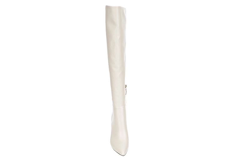 Michael By Michael Shannon Womens Camille Over The Knee Boot - Off White 5 Michael By Michael Shannon Womens Camille Over The Knee Boot - Off White - Image 3
