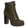 Limelight Womens Halle Lace-up Boot - Olive 2 Limelight Womens Halle Lace-up Boot - Olive -Shoe Sales Store US 01 302780 00