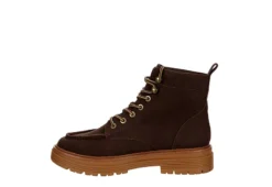 Limelight Womens Destiny Lace-up Boot - Chocolate -Shoe Sales Store US 01 302784 03