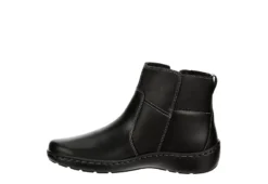 Clarks Womens Cora Grace Boot - Black -Shoe Sales Store US 01 302792 03