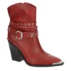 Michael By Michael Shannon Womens Dottie Western Boot - Red -Shoe Sales Store US 01 302819 00
