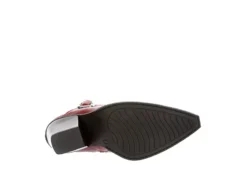 Michael By Michael Shannon Womens Dottie Western Boot - Red -Shoe Sales Store US 01 302819 06