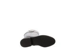 Michael By Michael Shannon Womens Brielle Wide Calf Tall Riding Boot - Dark Brown -Shoe Sales Store US 01 302837 06