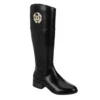 Michael By Michael Shannon Womens Brielle Wide Calf Tall Riding Boot - Black -Shoe Sales Store US 01 302839 00