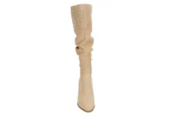 Michael By Michael Shannon Womens Millie Wide Calf Tall Boot - Tan -Shoe Sales Store US 01 302843 02