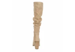 Michael By Michael Shannon Womens Millie Wide Calf Tall Boot - Tan -Shoe Sales Store US 01 302843 04