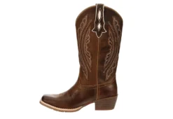 Justin Womens Rein Western Boot - Brown -Shoe Sales Store US 01 302852 03
