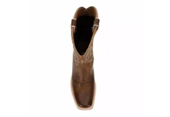 Justin Womens Rein Western Boot - Brown -Shoe Sales Store US 01 302852 05