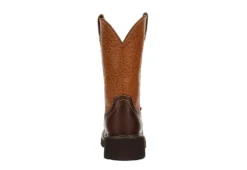 Justin Womens Starlina Western Boot - Brown -Shoe Sales Store US 01 302863 04