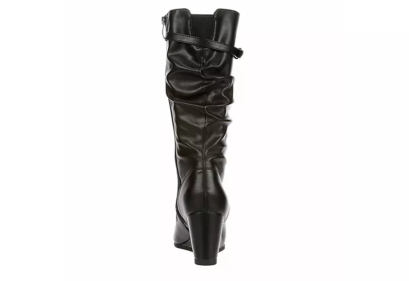 Lauren Blakwell Womens Johanna Wedge Boot - Black 7 Lauren Blakwell Womens Johanna Wedge Boot - Black - Image 5