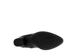 Juicy Couture Womens Tamra Western Boot - Black -Shoe Sales Store US 01 302873 06