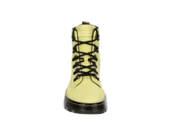 Dr. Martens Dr.martens Womens Combs Nylon Combat Boot - Yellow -Shoe Sales Store US 01 302908 02
