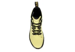Dr. Martens Dr.martens Womens Combs Nylon Combat Boot - Yellow -Shoe Sales Store US 01 302908 05