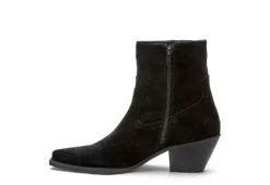 Coconuts Womens Jane Western Ankle Boot - Black -Shoe Sales Store US 01 303520 03
