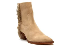 Coconuts Womens Jane Western Ankle Boot - Natural
